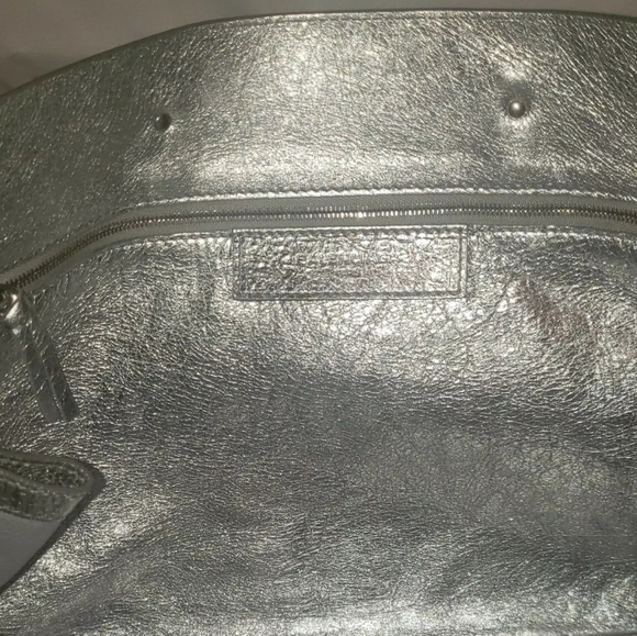 Classic Balenciaga Metallic Silver Bag - Picture 5 of 6